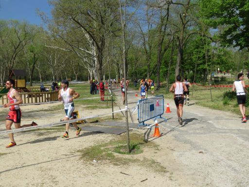 Triatlón Popular de Madrid 2016, Madrid, Spanien, Laufen