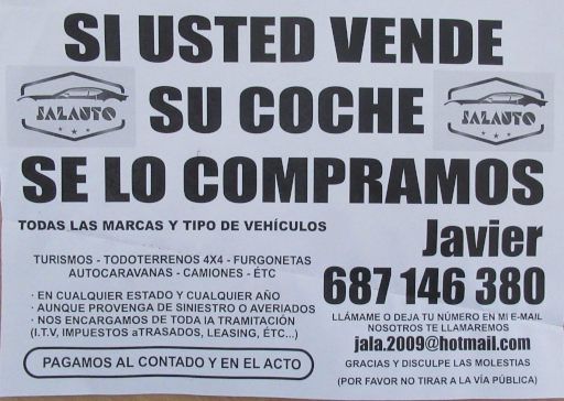 Veh&iacute;culos abandonados, verlassene Fahrzeuge, Madrid, Spanien, Auto K&auml;rtchenh&auml;ndler Jalauto Mobiltelefon +34 687 146 380 im Dezember 2025