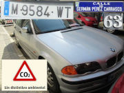 Veh&iacute;culos abandonados, verlassene Fahrzeuge, Madrid, Spanien, BMW 320 d, Kennzeichen M 9584 WT, Erstzulassung November 1998, Calle German Perez Carrasco 63, 28027 Madrid im Juli 2026