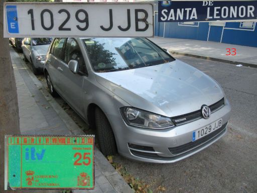 Veh&iacute;culos abandonados, verlassene Fahrzeuge, Madrid, Spanien, Volkswagen Golf TDI, Kennzeichen 1029 JJB, Erstzulassung September 2015, Calle Santa Leonor 33, 28037 Madrid im Juli 2026