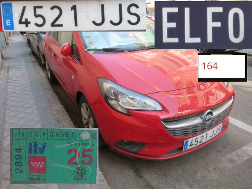 Veh&iacute;culos abandonados, verlassene Fahrzeuge, Madrid, Spanien, Opel Corsa, Kennzeichen 4521 JJS, Erstzulassung November 2015, Calle Elfo 164, 28027 Madrid im Juli 2026
