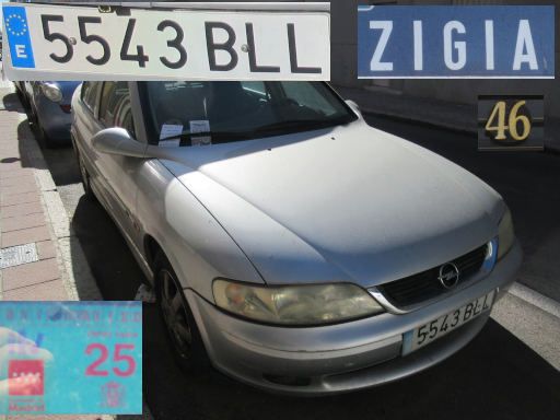 Veh&iacute;culos abandonados, verlassene Fahrzeuge, Madrid, Spanien, Opel Vectra 1.8, Kennzeichen 5543 BLL, Erstzulassung Juli 2001, Calle Zigia 46, 28027 Madrid im M&auml;rz 2026