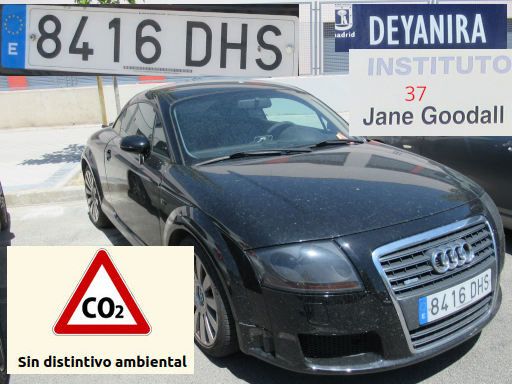 Vehículos abandonados, verlassene Fahrzeuge, Madrid, Spanien, Audi TT quattro, Kennzeichen 8416 DHS, Erstzulassung Januar 2005, Calle Deyanira 37, 28022 Madrid im Mai 2026