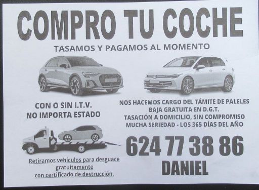 Veh&iacute;culos abandonados, verlassene Fahrzeuge, Madrid, Spanien, K&auml;rtchenh&auml;ndler Daniel +34 624 77 38 86 im Oktober 2026