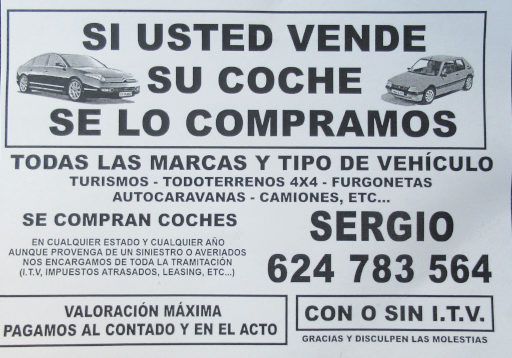 Veh&iacute;culos abandonados, verlassene Fahrzeuge, Madrid, Spanien, K&auml;rtchenh&auml;ndler Sergio +34 624 783 564 im September 2026