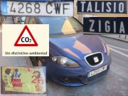 Veh&iacute;culos abandonados, verlassene Fahrzeuge, Madrid, Spanien, Seat Altea, Kennzeichen 4268 CWF, Erstzulassung Mai 2004, Calle Talisio / Calle Zigia, 28027 Madrid im September 2026