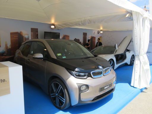 VEM Elektrofahrzeug Messe, 2016, Madrid, Spanien, BMW i3 und i8