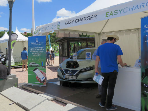 VEM Elektrofahrzeug Messe, 2018, Madrid, Spanien, EASYCHARGER Ladestationen