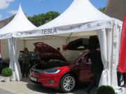 VEM Elektrofahrzeug Messe, 2018, Madrid, Spanien, TESLA