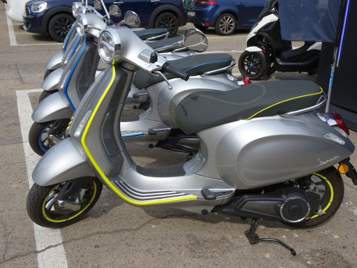 Vespa® The Sound of Europe tour 2019, Madrid, Spanien, Vespa® Elettrica Mopedversion