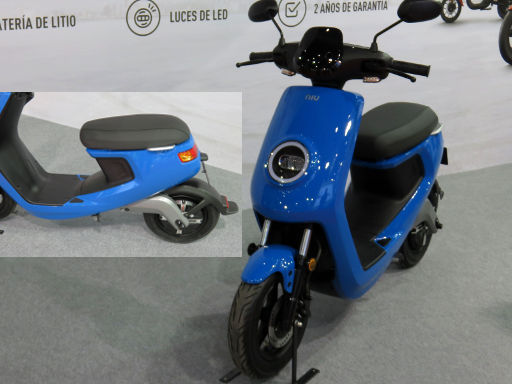 Vive la Moto 2018, Madrid, Spanien, NIU M-Series Elektro Scooter