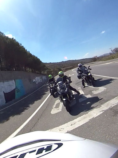 Vive la Moto - Formación 360° 2019, Madrid, Spanien, 3 Teilnehmer in der Gruppe