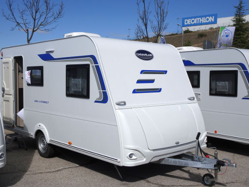 Feria del Caravaning de Madrid, 2019, Madrid, Spanien, Caravelair Alba 426 Family