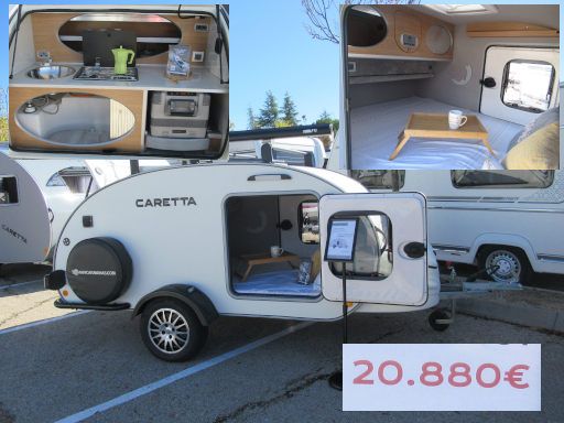 Feria del Caravaning de Madrid, 2025, Madrid, Spanien, Caretta 1500 für 20 880,– €