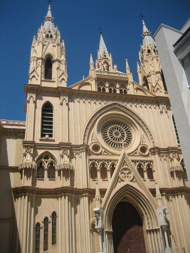 Málaga, Spanien, Kirche R.P. Tiburcio Arnaiz S.J. in der Altstadt