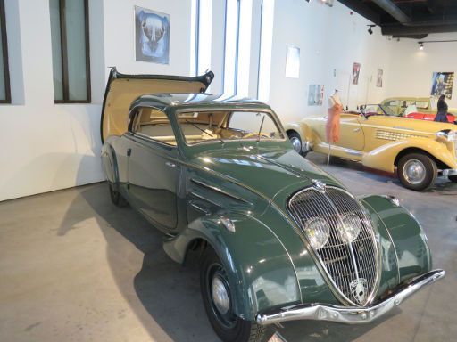 Málaga, Museo Automovilístico de Málaga, Spanien, Peugeot Eclipse Cabrio