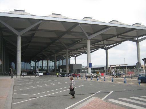 Flughafen Málaga, AGP, Spanien, Terminal 3 Außenansicht