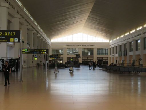 Flughafen Málaga, AGP, Spanien, Terminal 2 Pablo Ruiz Picasso