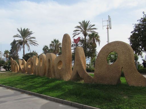 IV Travesía Solidaria Aliquindoi 2022, Málaga, Spanien, Playa de la Misericordia