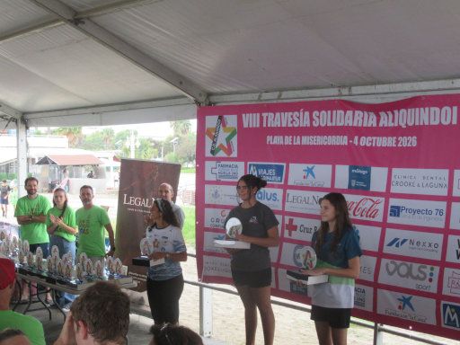 VIII Traves&iacute;a Solidaria Aliquindoi 2026, M&aacute;laga, Spanien, Siegerehrungen nach Kategorien