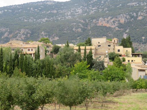 Orient, Mallorca, Spanien, Blick auf den Ort Orient