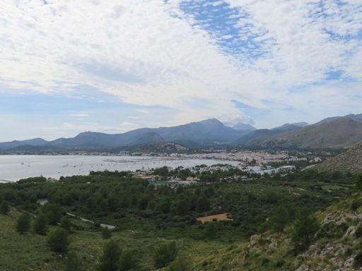 Mallorca, Spanien, Aussichtspunkt Formentor, Blick auf die Bucht von Pollença