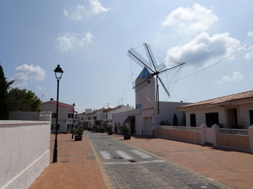 Menorca, Spanien, Mietwagenrundreise, Sant Lluís Windmühle