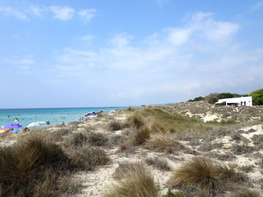 Menorca, Spanien, Mietwagenrundreise, Son Bou Dünen und Strand