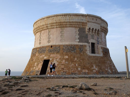 Menorca, Spanien, Mietwagenrundreise, Turm von Fornells