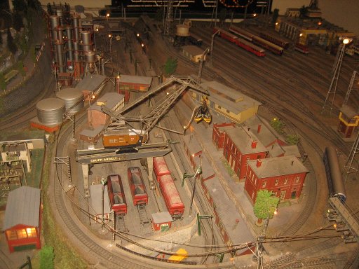 Museo del Ferrocarril, Eisenbahnmuseum, Madrid, Spanien, Modelleisenbahn