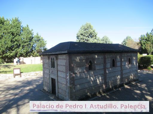 Parque Temático del Mudejar de Castilla y León, Olmedo, Spanien, Palacio de Pedro I., Astudillo, Palencia