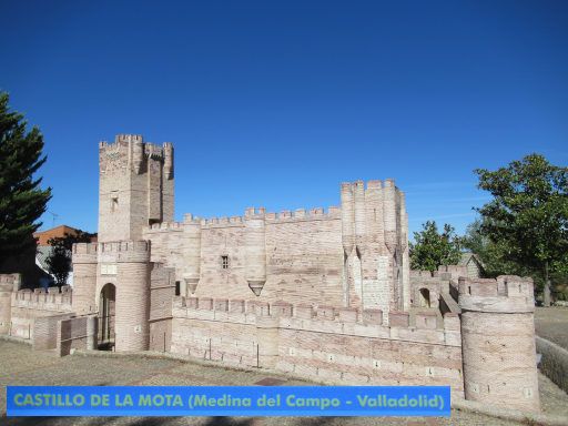 Parque Temático del Mudejar de Castilla y León, Olmedo, Spanien, Castillo de la Mota, Medina del Campo, Valladolid
