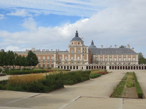 Palacio Real de Aranjuez, Aranjuez, Spanien, Schloss, Ansicht vom Plaza Parejas