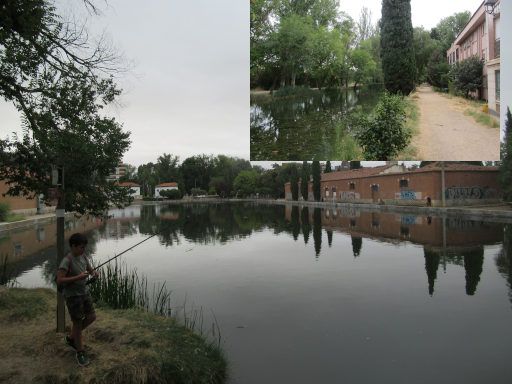 Palencia, Spanien, Canal de Castilla