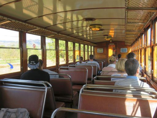 Ferrocarril de Sóller, Palma de Mallorca, Mallorca, Spanien, Sitzplätze