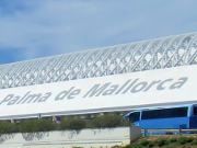 Flughafen Palma de Mallorca, PMI, Spanien, Terminal Außenansicht Abflugebene