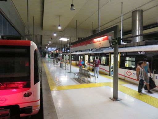 Metro de Palma, Palma de Mallorca, Spanien, Linie M1 Station Intermodal