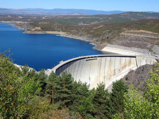 Patones de Arriba, Spanien, Atazar Stausee