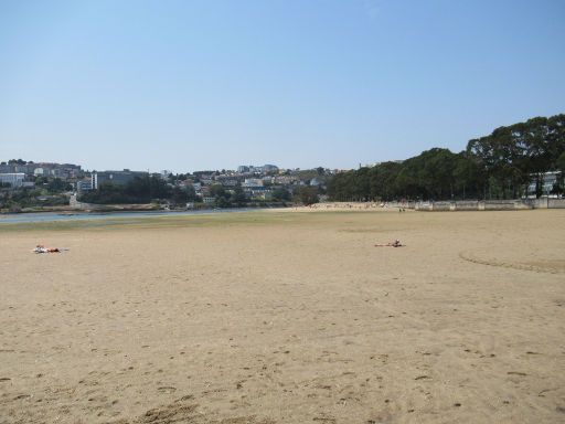 Perillo - Oleiros, Spanien, Strand Lazareto