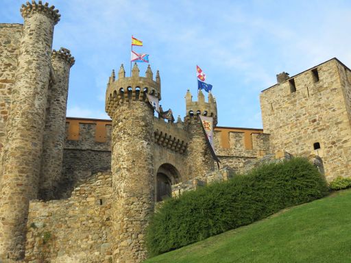 Burg von Ponferrada, Spanien, Burgtor / Eingang