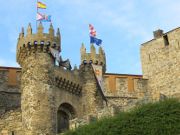 Burg von Ponferrada, Spanien, Burgtor / Eingang