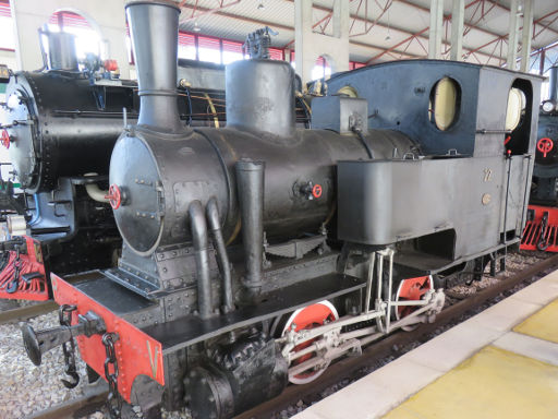 Eisenbahnmuseum, Ponferrada Spanien, Freudenstein Stahlbahnwerke LT-0-4-0