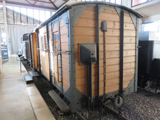 Eisenbahnmuseum, Ponferrada Spanien, Wagon FA FH 1