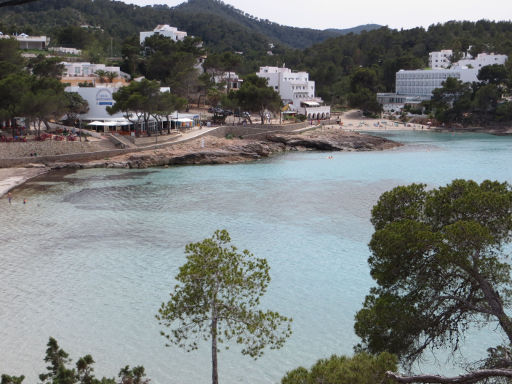 Portinatx, Ibiza, Spanien, Strand s’Arenal Gran