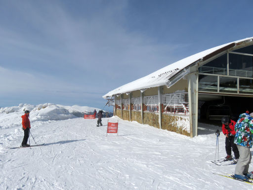 Skigebiet, Puerto de Navacerrada, Zona alta, Spanien, Bergstation Guarramillas