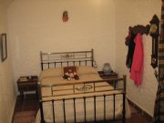 Höhlenwohnung, Purullena, Spanien, Schlafzimmer