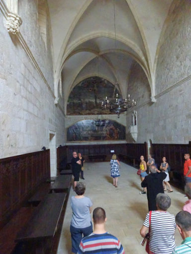 Real Monasterio de Santa María de El Paular, Rascafría, Spanien, Speisesaal