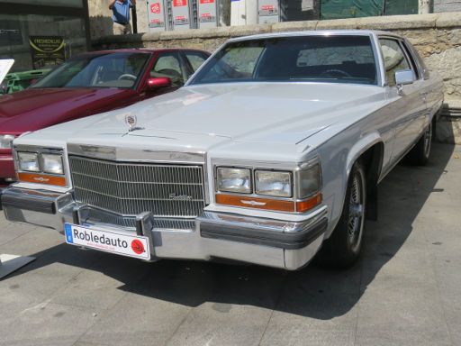 2. Gran Exposición Vehículos Clásicos 2017, Robledo de Chavela, Spanien, GM Cadillac Coupe de Ville Baujahr 1981