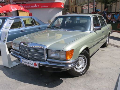 2. Gran Exposición Vehículos Clásicos 2017, Robledo de Chavela, Spanien, Mercedes–Benz 280 SE Baujahr 1975