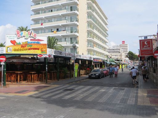 S’Arenal, Mallorca, Spanien, Schinkenstraße